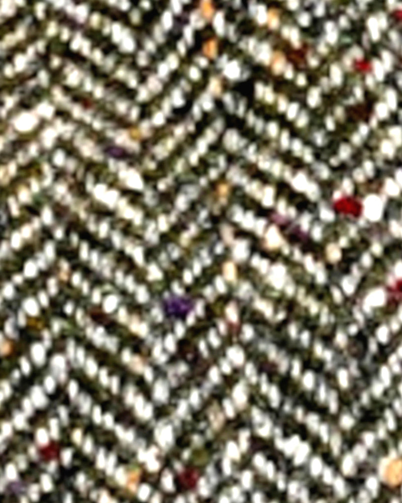 Custom woven green herringbone donegal tweed - tweed.ie