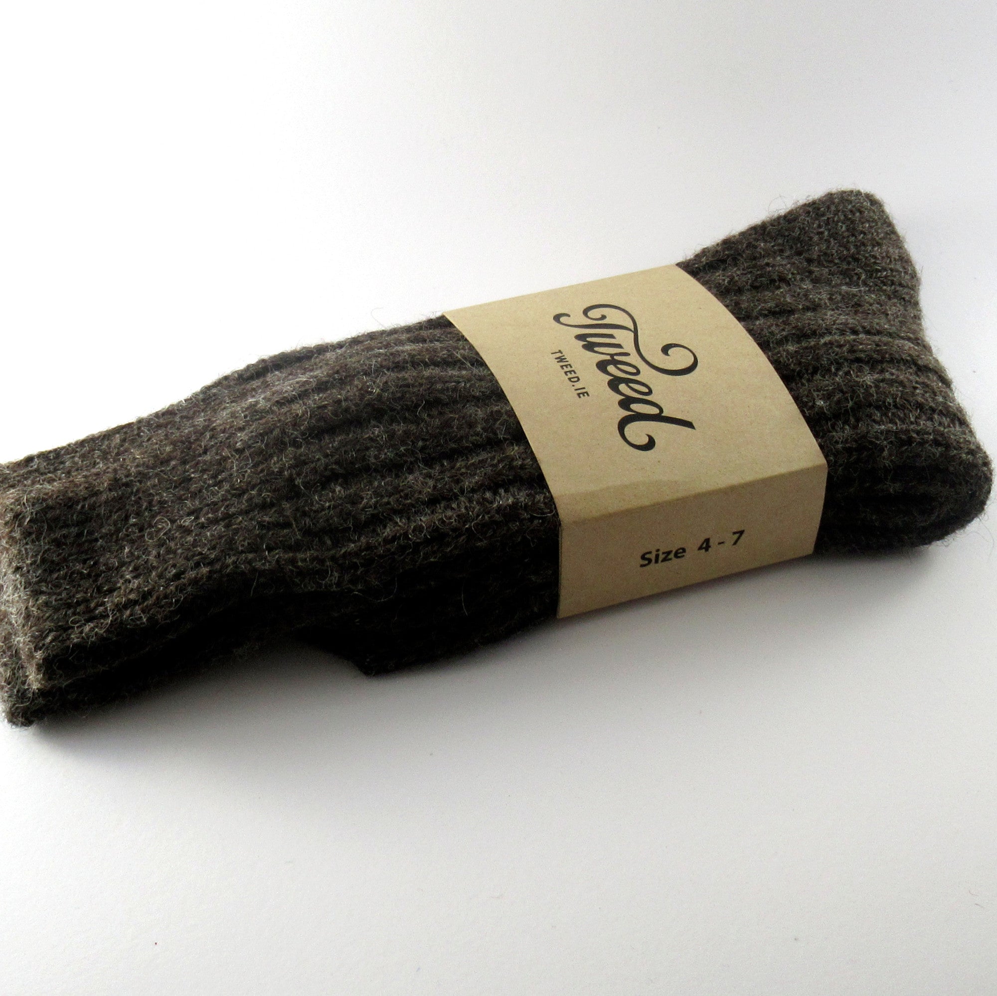 Donegal Socks | Brown - Tweed
