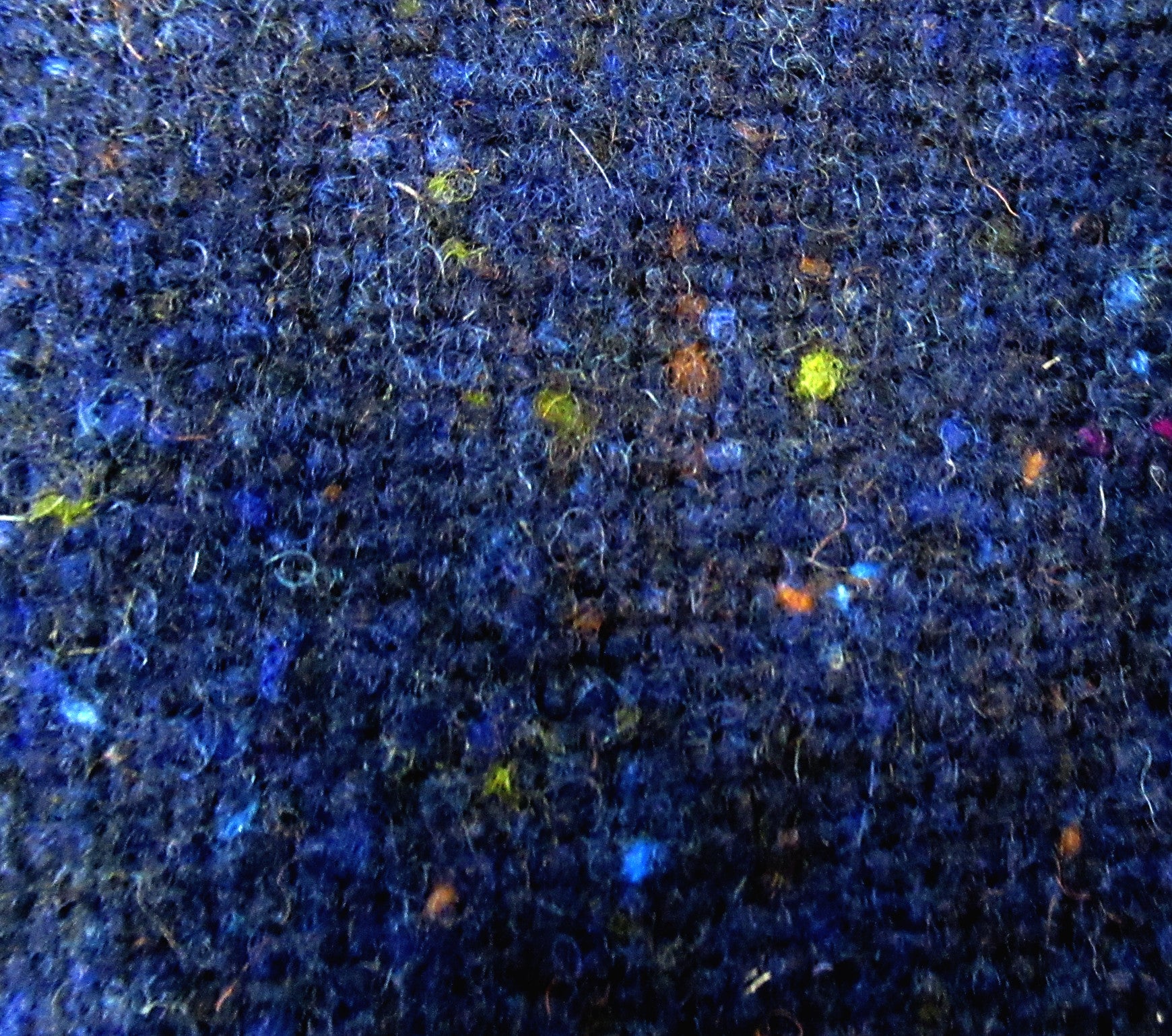 Donegal Tweed By The Metre | Navy Donegal Merino Tweed - Tweed