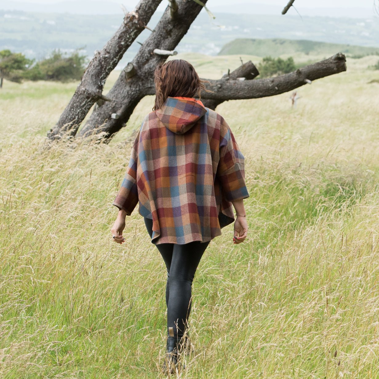 Donegal Tweed Cape | Bonny - Tweed