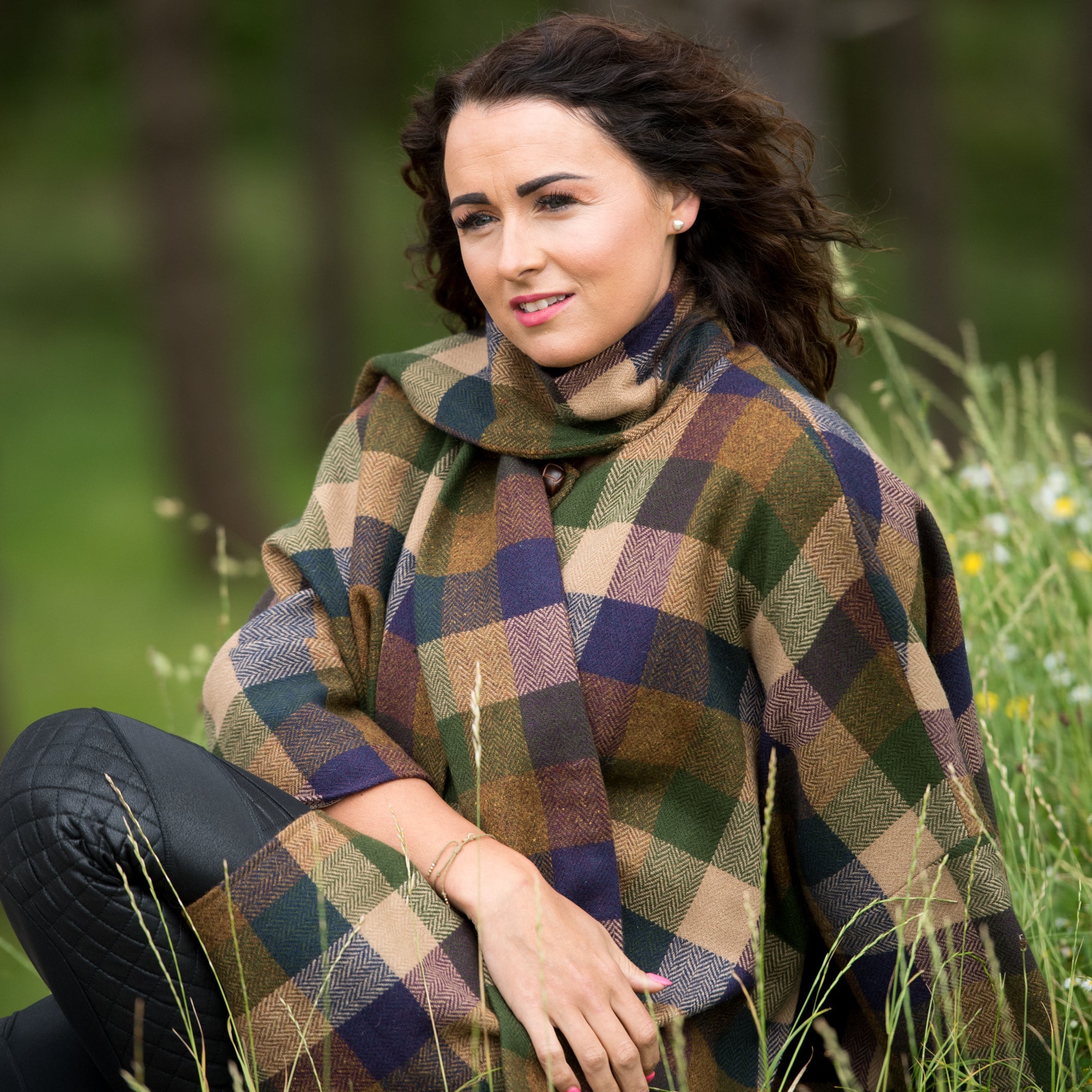 Donegal Tweed Cape | Tara - Tweed