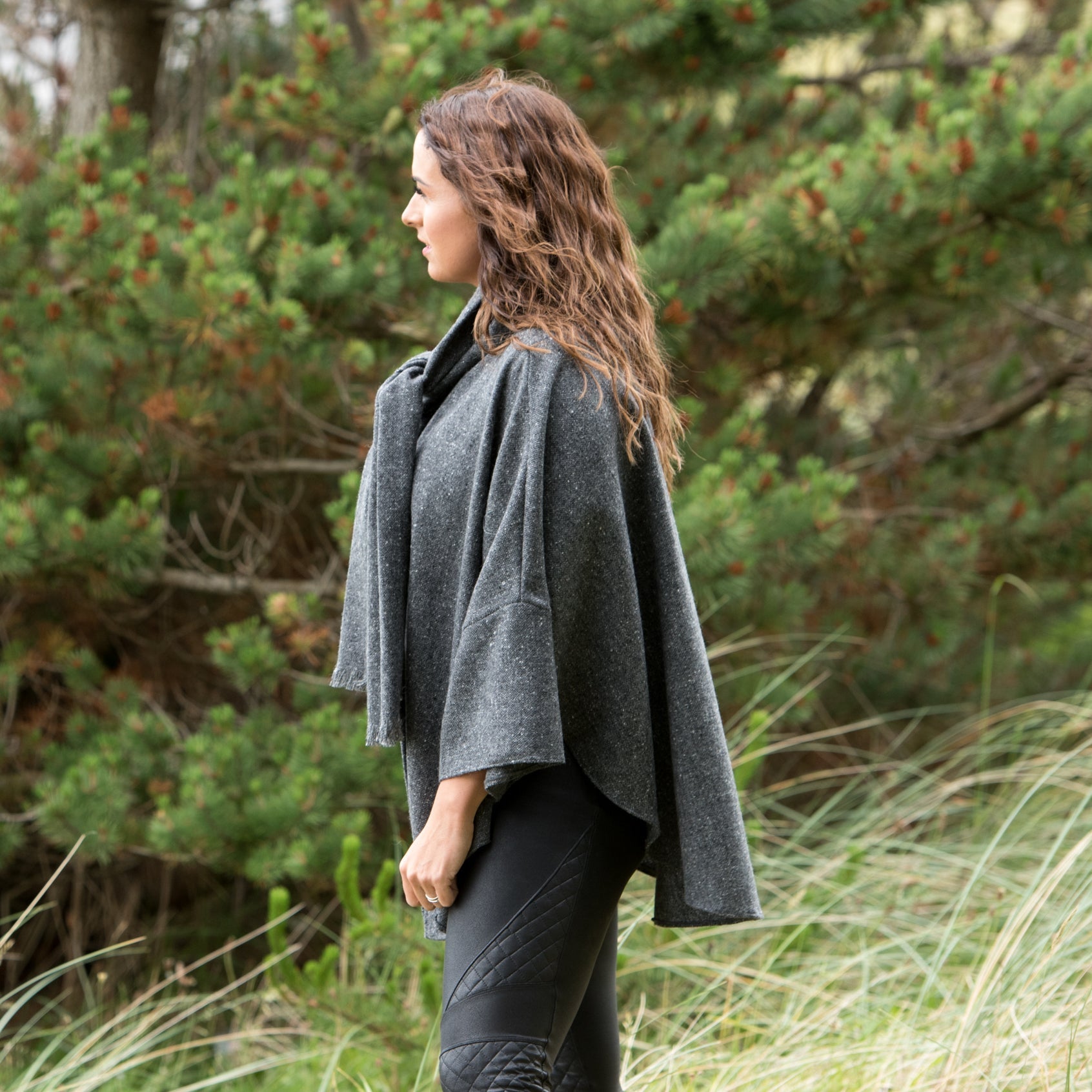 Donegal Tweed Cape | Tara - Tweed