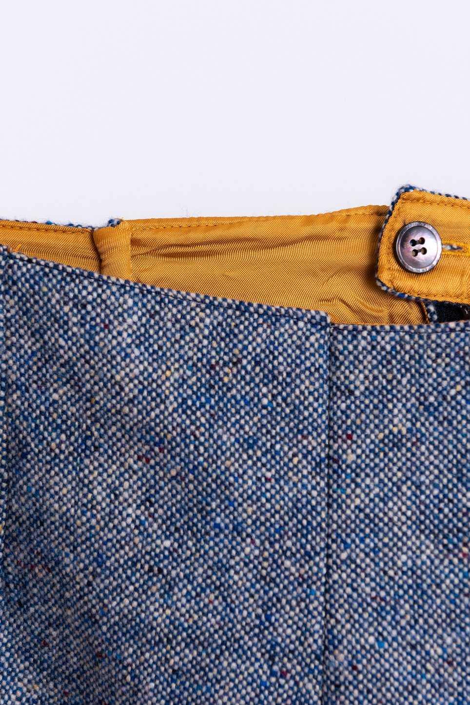 Donegal Tweed Shorts - Blue - Tweed