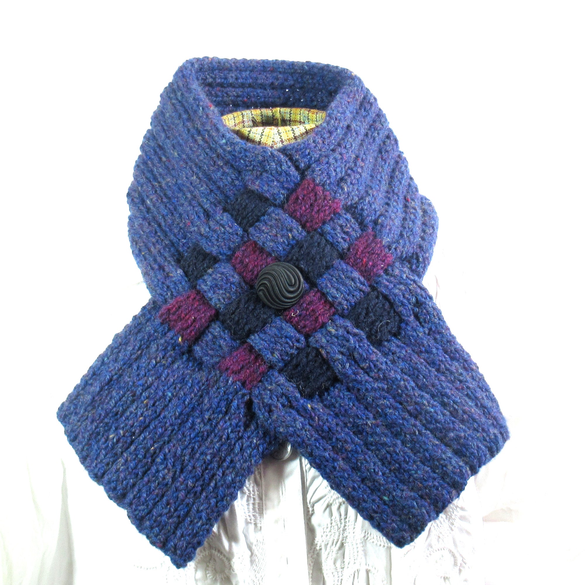 Hand Knitted Neck scarfs - Tweed