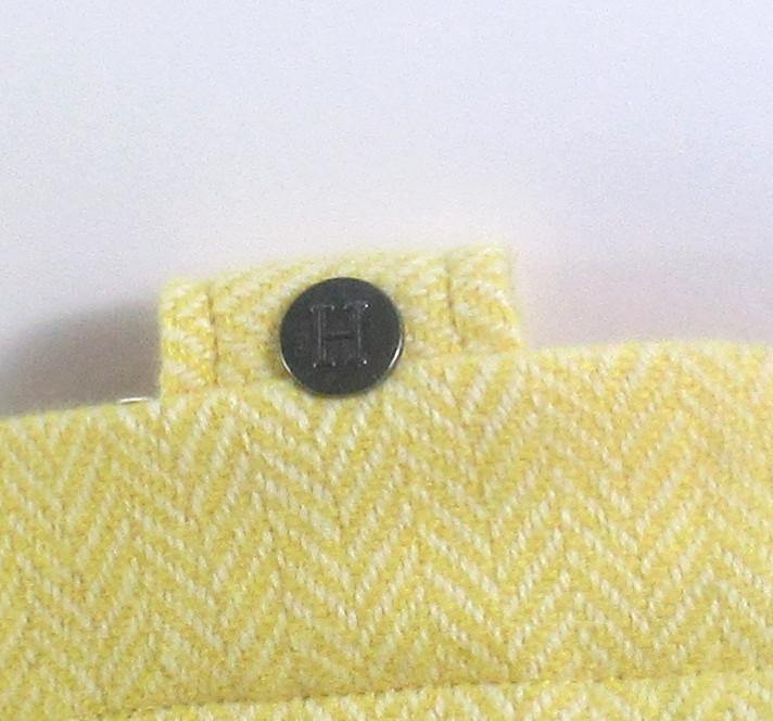 Yellow Donegal Tweed Tote - Tweed