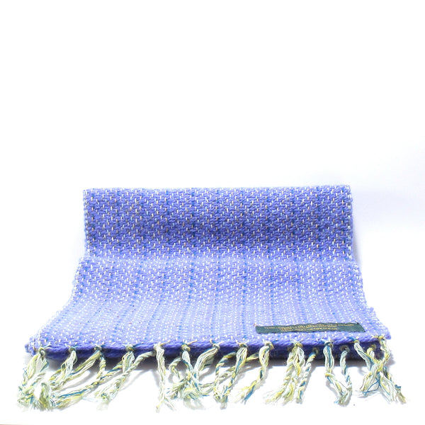 Handwoven Donegal Tweed Scarf | Lilac