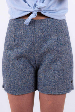 Blue Donegal Tweed Shorts Tweed Shorts Tweed.ie 8 